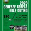 2023 Genesee Rebels Golf Outing