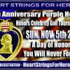 HEART STRINGS FOR HEROES - 11th Annual Purple Heart Celebrity Golf Tournament