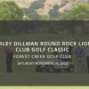 Shirley Dillman Round Rock Loins Golf Classic Fundraiser