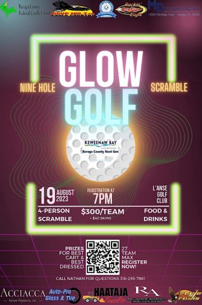 2023 Glow Golfing 4 Person Scramble