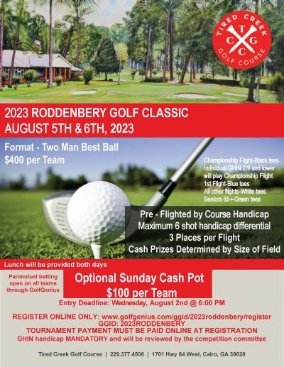 Roddenbery Golf Classic