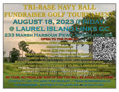 Tri-Base Navy Ball Fundraiser Golf Tournament