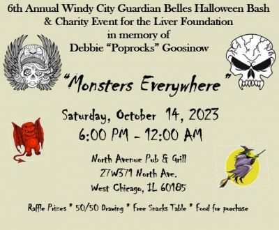 6th Annual Windy City Guardian Belles Halloween Bash & Charity Event for the Liver Foundation