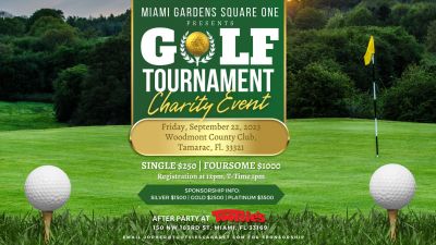 Miami Gardens Square One Golf Tournament Charity Event