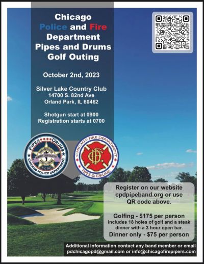 Chicago Police and Fire Pipes and Drums Golf Outing