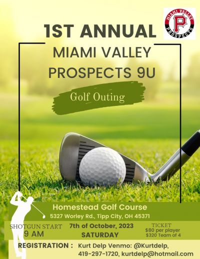 1st Annual Miami Valley Prospects 9u Golf Outing