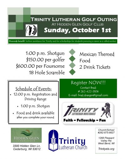 Trinity Lutheran Golf Outing