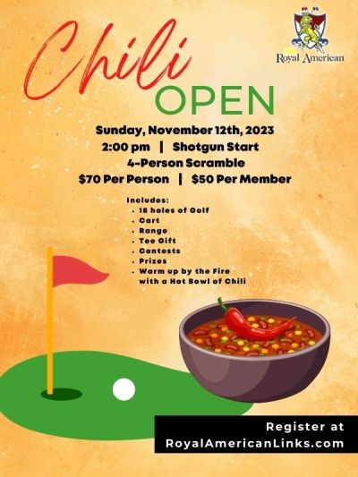 Annual Chili Open Golf Outing November