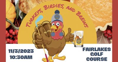 Turkeys, Birdies, & Brews Golf Outing