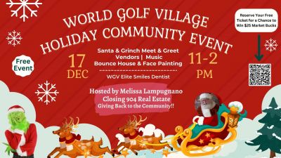 2nd Annual World Golf Village Holiday Kids Event