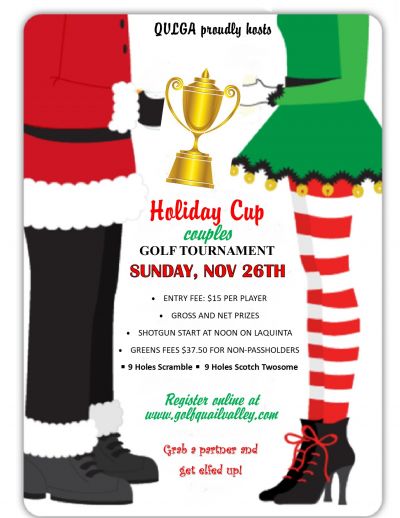 Sunday Couples Holiday Cup Golf Tournament