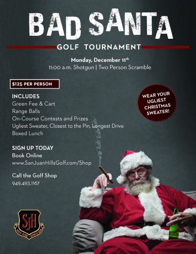 Bad Santa Golf Tournament / Two Person Scramble