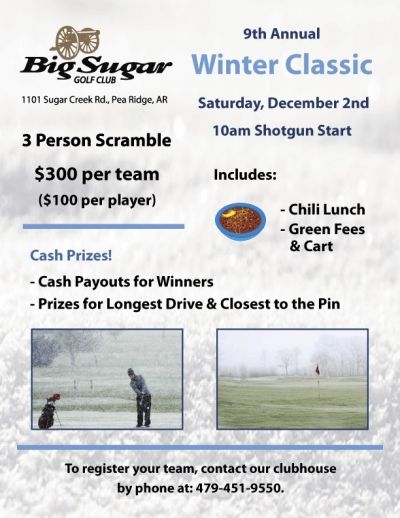 Winter Classic - 3Person Scramble