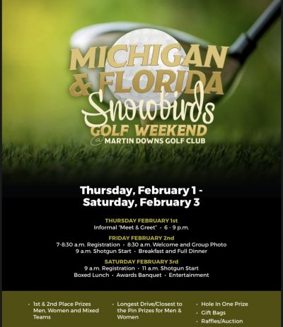 Michigan Florida Snowbirds 3rd Annual Golf Weekend