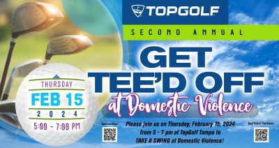 2nd Annual GET TEE'D OFF at Domestic Violence benefitting Mary & Martha House