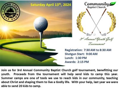 3rd Annual Youth Golf Tournament