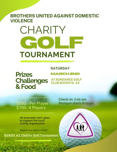 Brothers United Against Domestic Violence - AZ Charity Golf Tournament