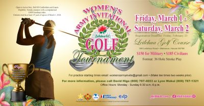 Women’s Army Invitational Golf Tournament