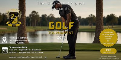 Clearwater Alphas’ Golf Tournament